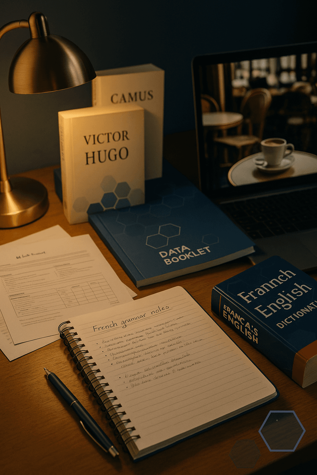 IB French B student studying with tutor