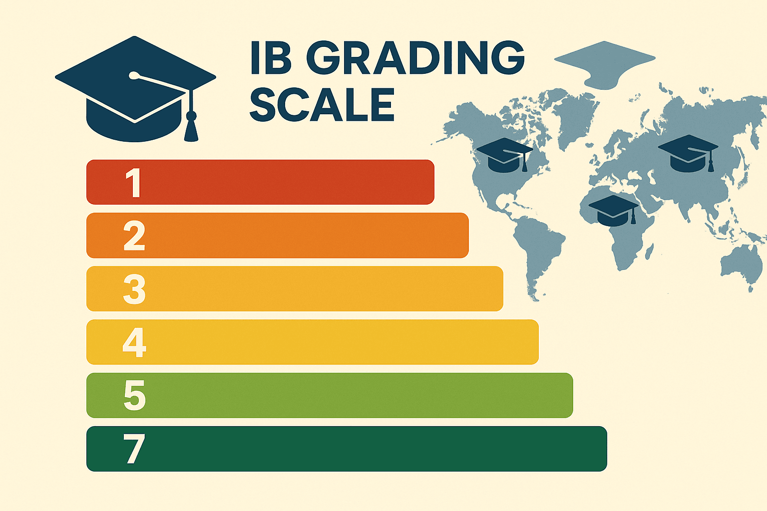 How to Read Your IB Grades: The Complete 1-7 Scale