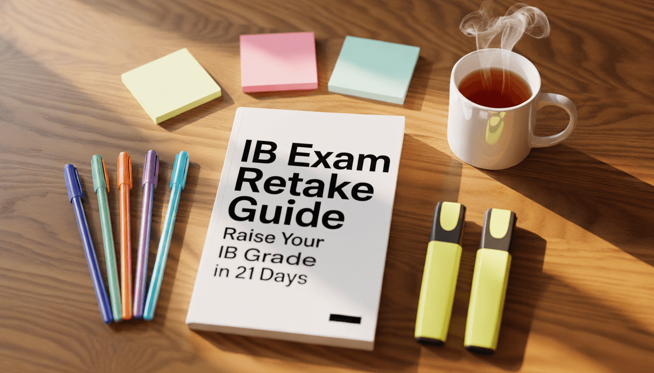 Exam Retake Guide | Raise Your IB Grade in 21 Days