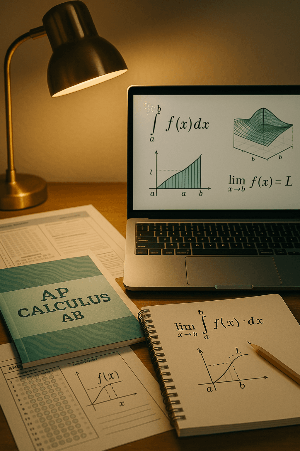 AP AP Calculus AB student studying with tutor