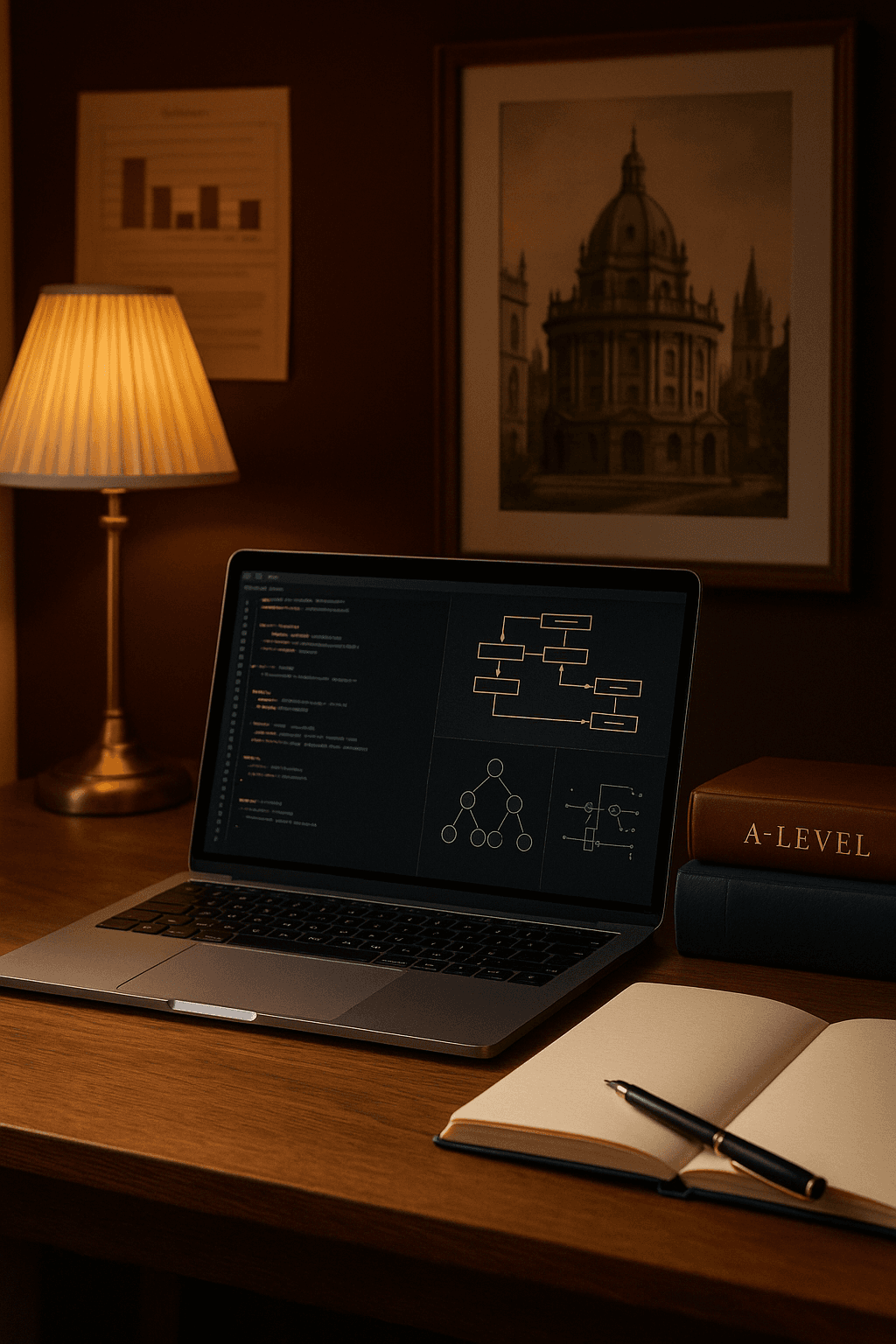 IB Computer Science student studying with tutor