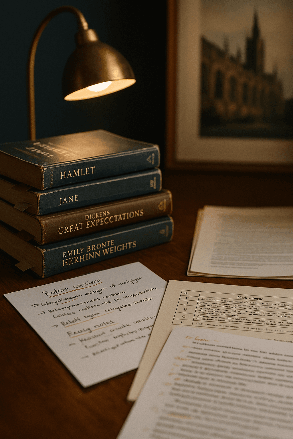 A-Level A-Level English Literature student studying with tutor