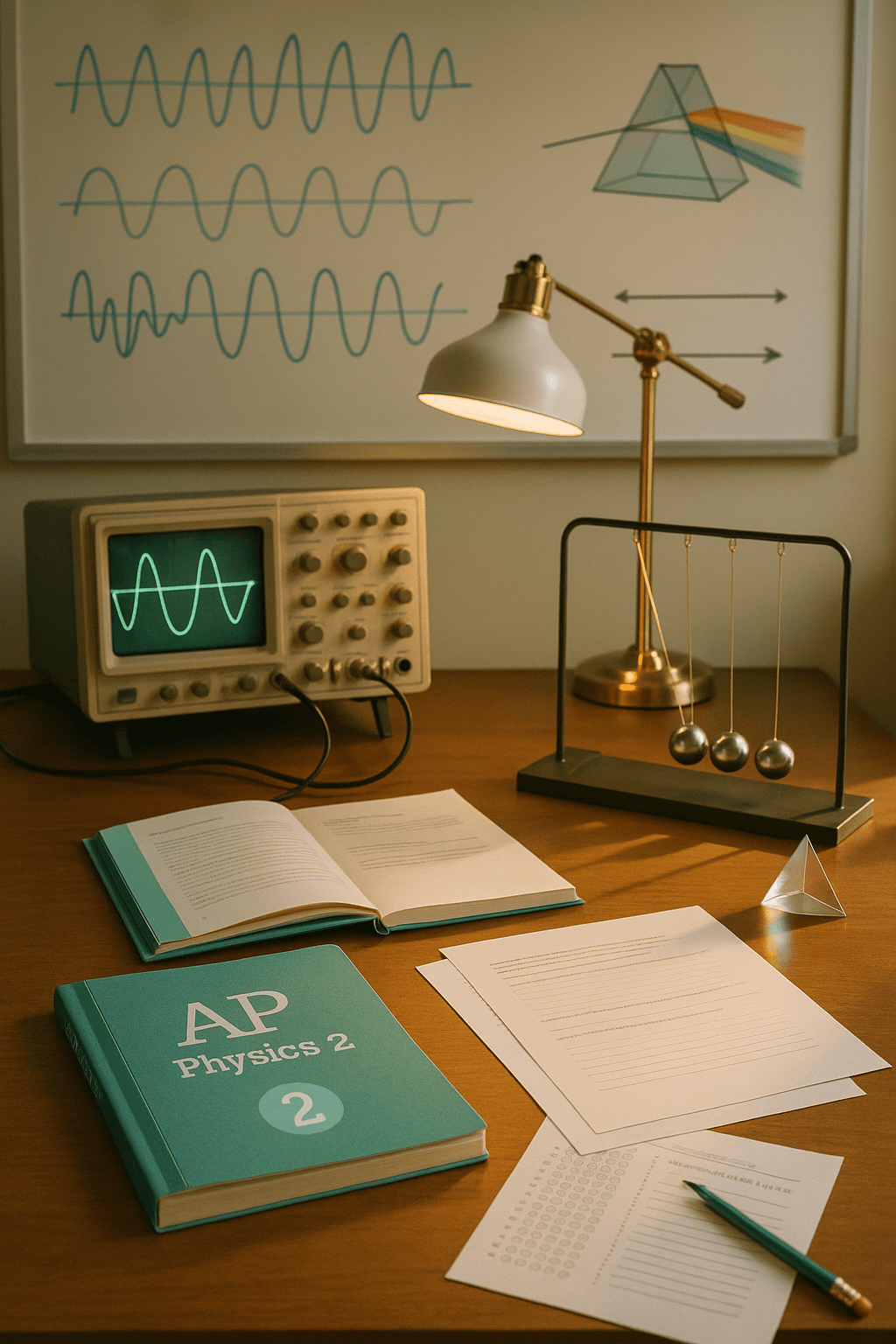 AP AP Physics 2 student studying with tutor