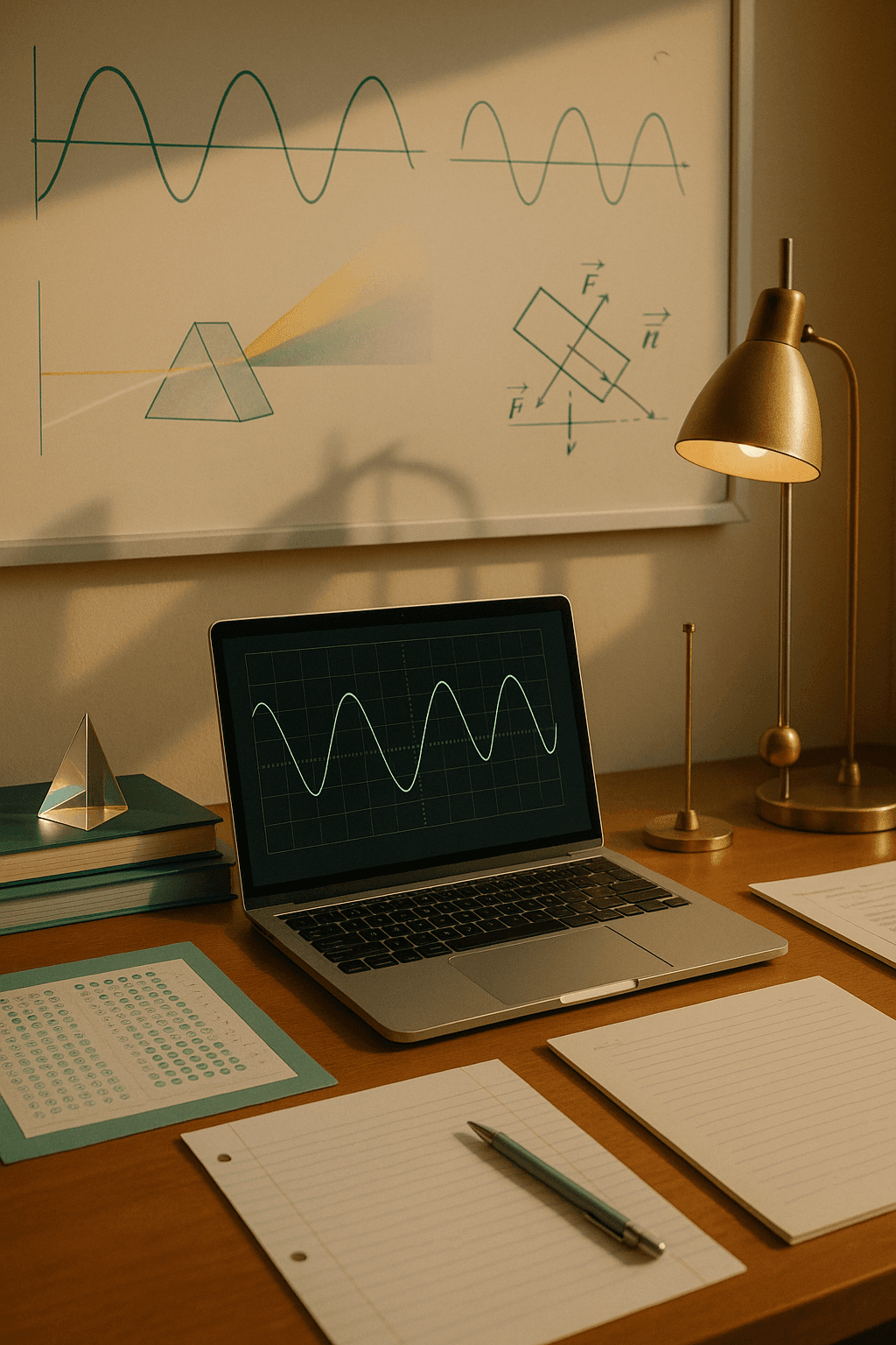 AP Physics C student studying with tutor