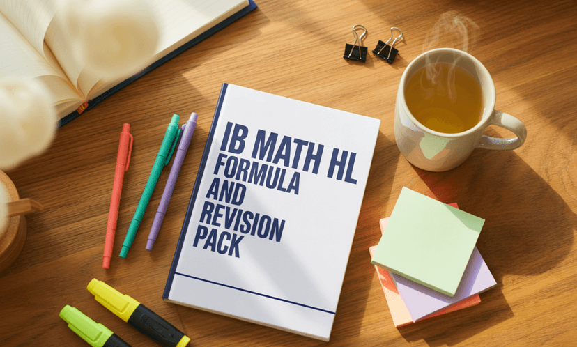 Ib Math Classes IB Math HL Formula & Revision Pack | ++tutors